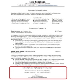 skills to put on a resume
