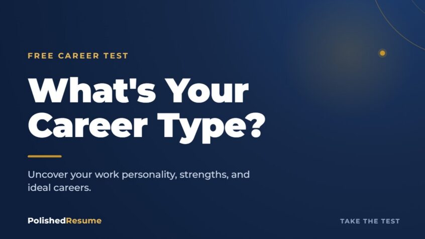 What's Your Career Type? — free career personality test from Polished Resume